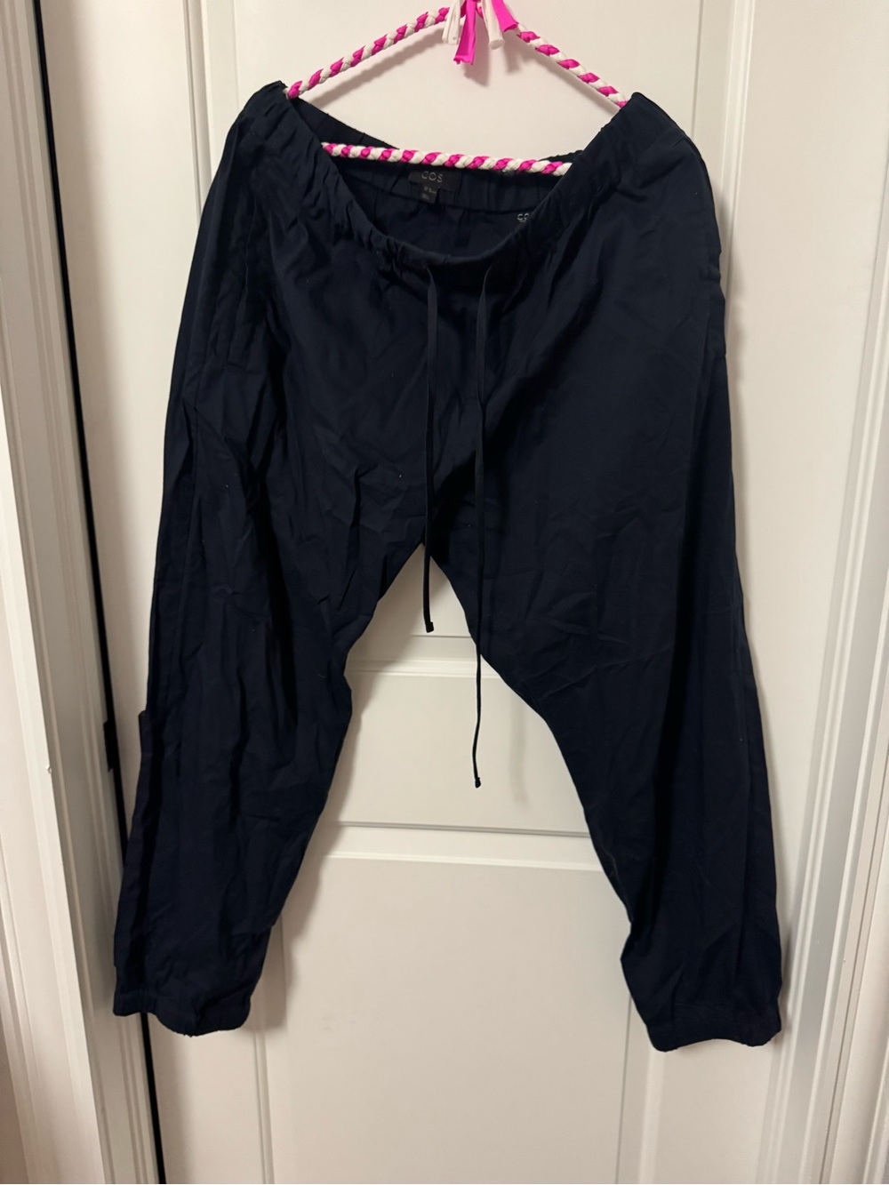 COS NAVY JOGGER PANTS XL